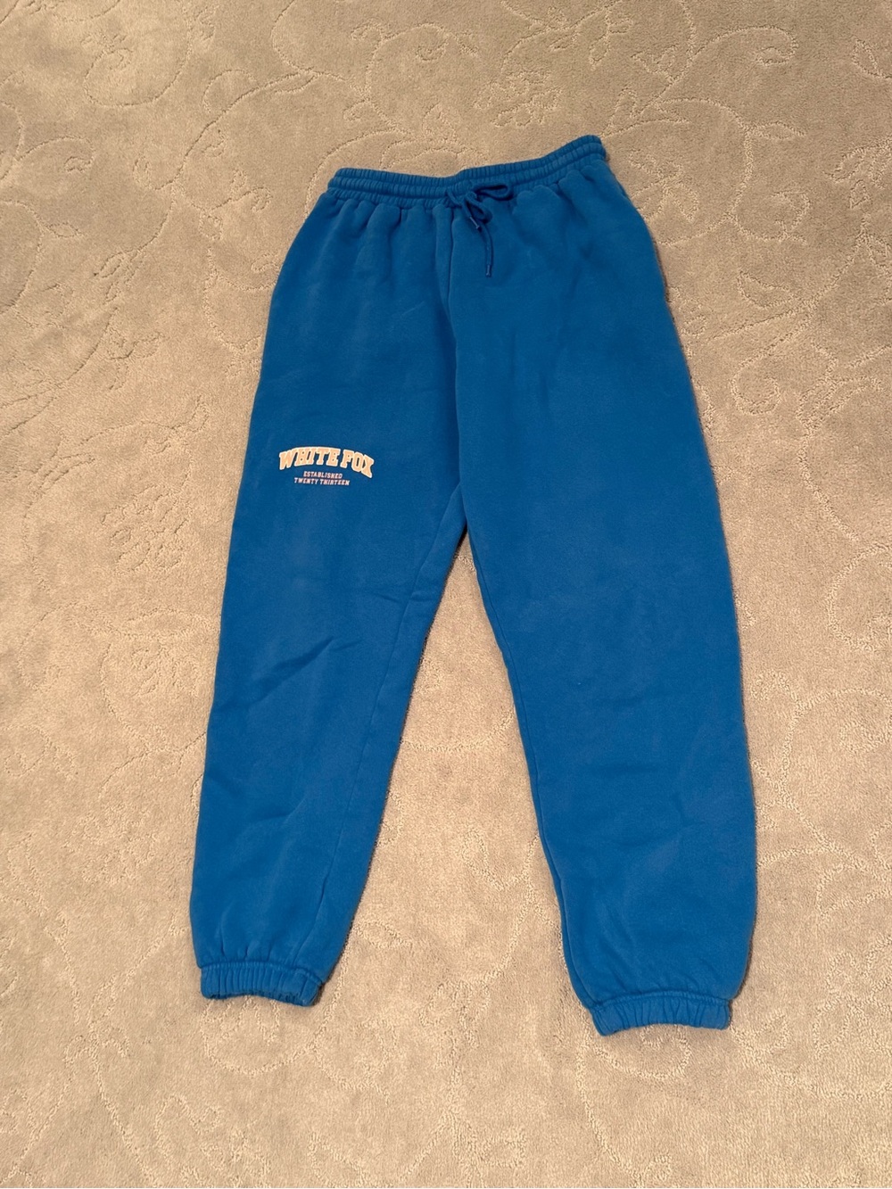 White Fox Sweatpants